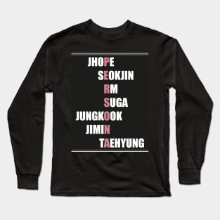 BTS - Names - Persona Long Sleeve T-Shirt
